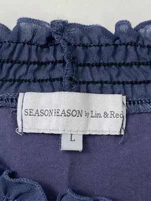 SEASON REASON by Lin.&Red/シーズンリーズンバイリンアンドレッド/Tシャツ/カットソー/トップス/パープル/L