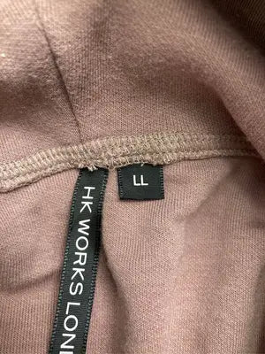 HK WORKS LOMDON/パーカー/トップス/ブラウン/LL