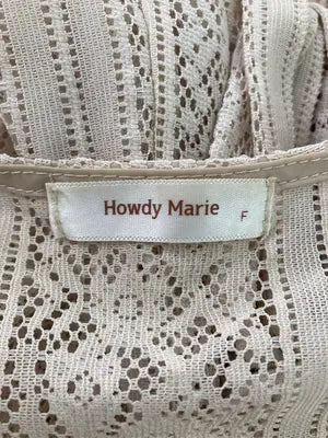 Howdy Marie/ワンピース/ワンピース/ドレス/ベージュ/F