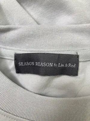 SEASON REASON by Lin.&Red/シーズンリーズンバイリンアンドレッド/Tシャツ/カットソー/トップス/グレー/L