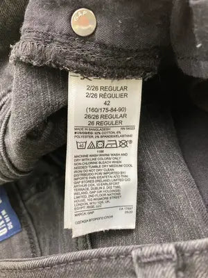 GAP/ギャップ/デニムパンツ/パンツ/ネイビー/2/26  REGULAR