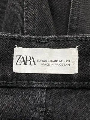 ZARA/ザラ/デニムパンツ/パンツ/ブラック/EUR38