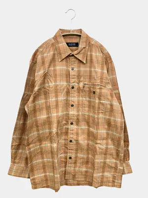 GIANNI VALENTINO/ジャンニバレンチノ/シャツ/ブラウス/トップス/ベージュ/M