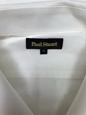 Paul stuart/ポールスチュアート/シャツ/ブラウス/トップス/ホワイト/XL