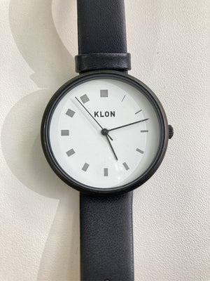 KLON/クローン/アナログ腕時計/腕時計/ブラック