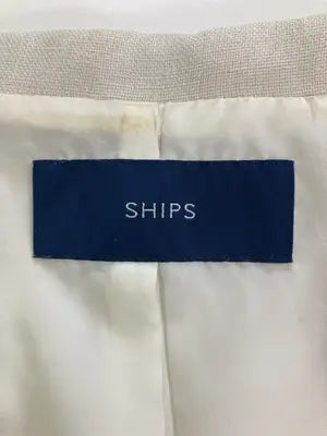 SHIPS/シップス/ステンカラーコート/ジャケット/アウター/ベージュ/36
