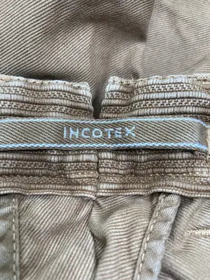 INCOTEX/インコテックス/チノパンツ/パンツ/ブラウン