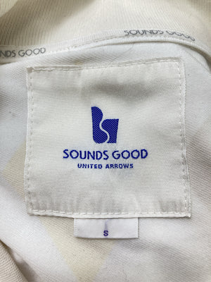SOUNDS GOOD/ジャージ/トラックジャケット/トップス/アイボリー/S