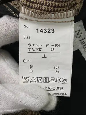 Nylaus/ナイラス/その他パンツ/パンツ/ブラウン/LL