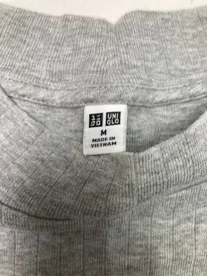 UNIQLO/ユニクロ/ニット/セーター/トップス/グレー/M