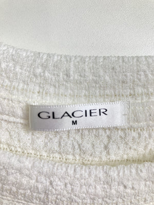 GLACIER/グラシア/Tシャツ/カットソー/トップス/ホワイト/M