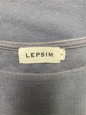 LEPSIM/レプシィム/Tシャツ/カットソー/トップス/ネイビー/F