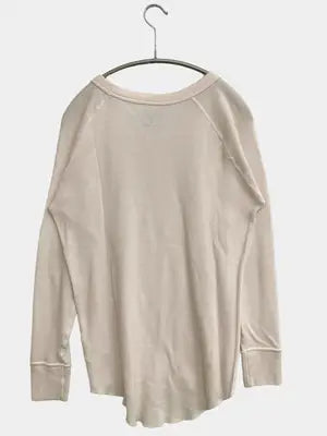 Hanes/ヘインズ/Tシャツ/カットソー/トップス/アイボリー/FREE