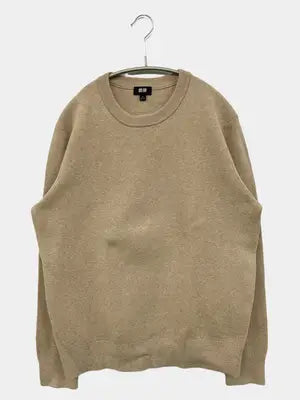 UNIQLO/ユニクロ/ニット/セーター/トップス/ベージュ/M