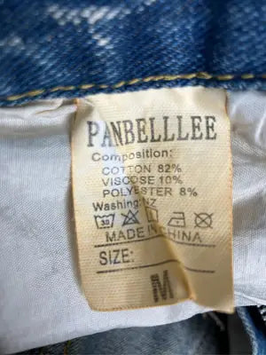 PANBELLLEE/デニムパンツ/パンツ/ブルー/M