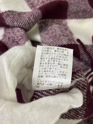 COMME CA ISM/コムサイズム/マフラー/ファッション雑貨/パープル