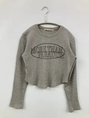 MORE THAN PARADISE/Tシャツ/カットソー/トップス/グレー/F