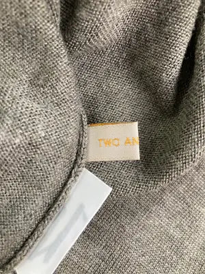 TWO AND HALF/ニット/セーター/トップス/グレー/38