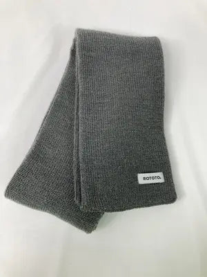 ROTOTO/マフラー/ファッション雑貨/グレー