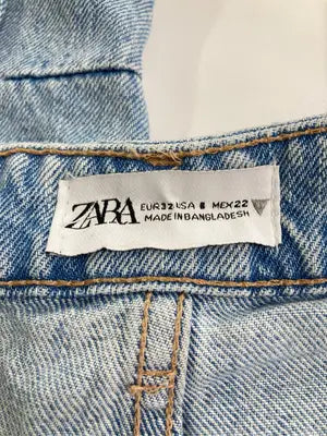 ZARA/ザラ/デニムパンツ/パンツ/スカイブルー
