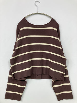 vis-a-vis/ヴィザヴィ/カーディガン/ボレロ/トップス/ブラウン/F