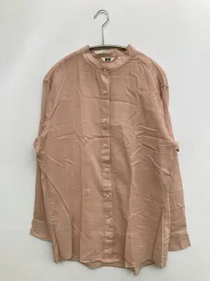 UNIQLO U/ユニクロユー/シャツ/ブラウス/トップス/ブラウン/L