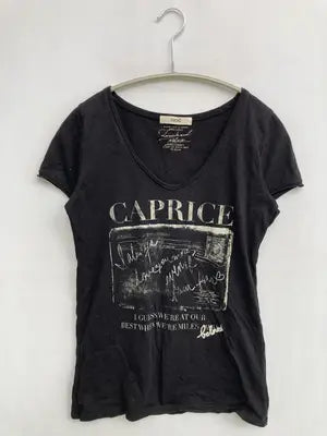 OZOC/オゾック/Tシャツ/カットソー/トップス/ブラック/38