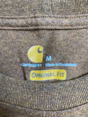 Carhartt/カーハート/Tシャツ/カットソー/トップス/ブラウン/M