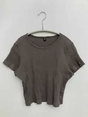 UNIQLO/ユニクロ/Tシャツ/カットソー/トップス/ブラウン/XL