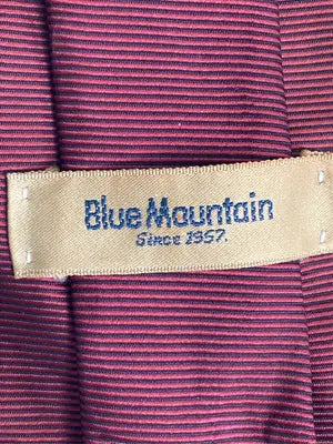 blue mountain/ネクタイ/ファッション雑貨/レッド