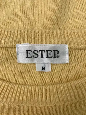 ESTEP/ニット/セーター/トップス/イエロー/M