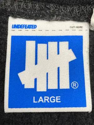 UNDEFEATED/パーカー/トップス/ブラック/L