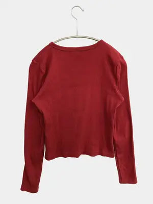 UNIQLO/ユニクロ/Tシャツ/カットソー/トップス/レッド/S