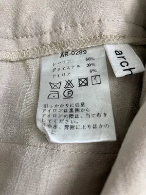 archives/アルシーヴ/その他パンツ/パンツ/ベージュ/F