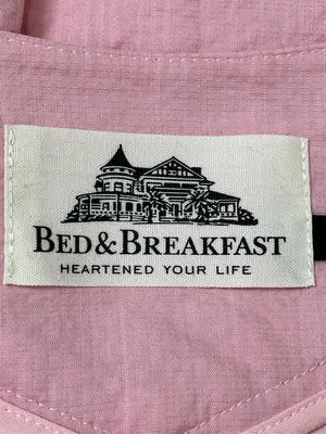bed&breakfast/シャツ/ブラウス/トップス/ピンク/S