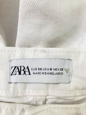 ZARA/ザラ/デニムパンツ/パンツ/ホワイト/38