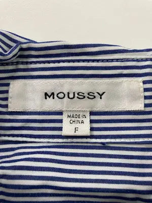 MOUSSY/マウジー/シャツ/ブラウス/トップス/ブルー/F
