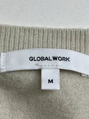 GLOBAL WORK/グローバルワーク/ニット/セーター/トップス/ベージュ/M