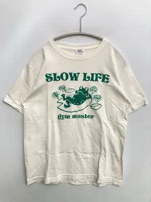 gym master/ジムマスター/Tシャツ/カットソー/トップス/アイボリー/M