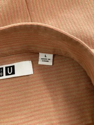 UNIQLO U/ユニクロユー/シャツ/ブラウス/トップス/オレンジ/L