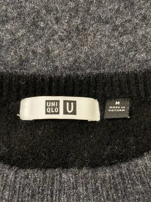 UNIQLO U/ユニクロユー/ニット/セーター/トップス/グレー/M