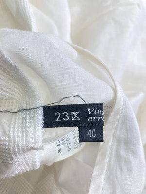 vingtrois/バントロワ/ノースリーブ/トップス/ホワイト/40