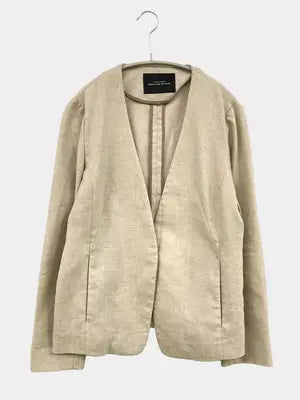 UNITED ARROWS green label relaxing/ノーカラージャケット/ジャケット/アウター/ベージュ/38