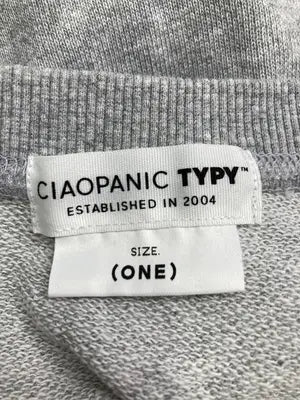 CIAOPANIC TYPY/チャオパニックティピー/スウェット/トップス/グレー/ONE