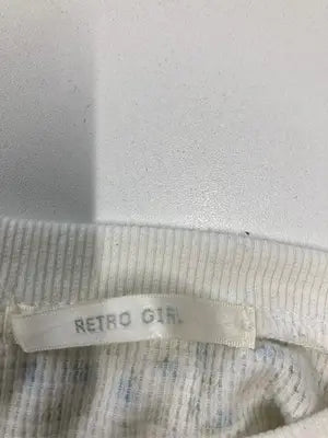 RETRO GIRL/レトロガール/Tシャツ/カットソー/トップス/ホワイト/F