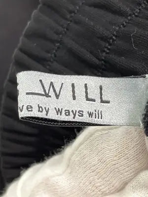 WAYS WILL/スウェットパンツ/パンツ/ブラック/F