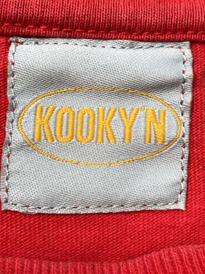 KOOKY'N/クーキー/Tシャツ/カットソー/トップス/レッド/F