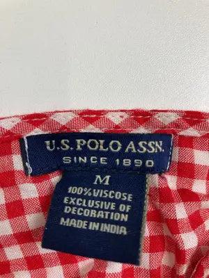 U.S. POLO ASSN./ユーエスポロアッスン/Tシャツ/カットソー/トップス/レッド/M