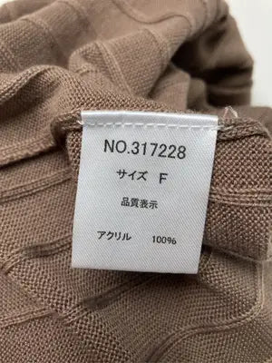 w closet/ダブルクローゼット/ワンピース/ワンピース/ドレス/ブラウン/F