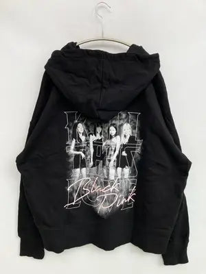BLACKPINK/パーカー/トップス/ブラック/M